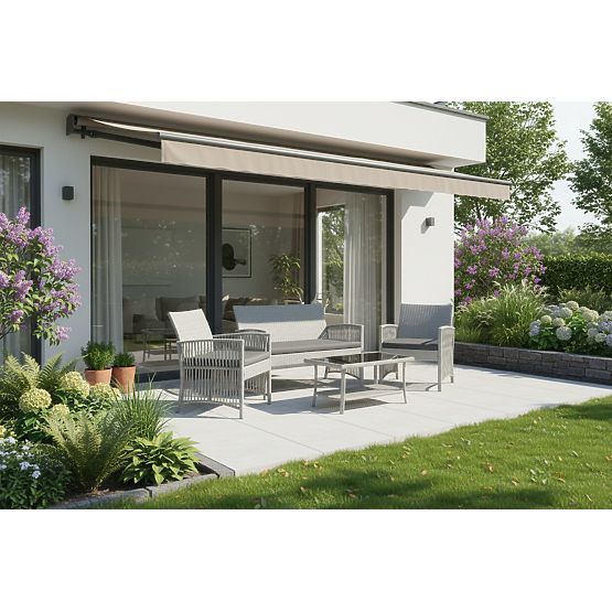 Garden Furniture Set KALINA Gray