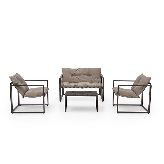 Garden furniture set SHARK - cappuccino