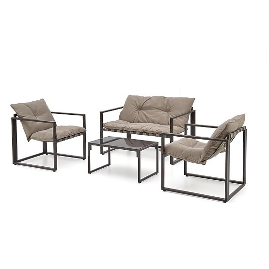 Garden furniture set SHARK - cappuccino