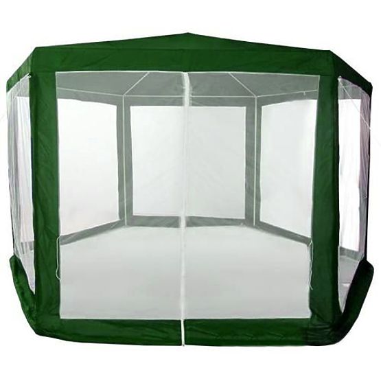 Garden Pavilion Tent 2x2x2 m with Mosquito Net Green MultiGarden