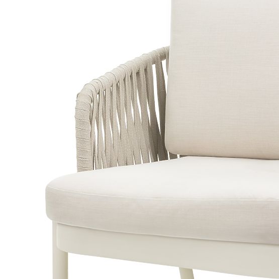 Garden Set Porticato, Extendable Table 211-300 cm + 4 Chairs, Acacia Wood FSC, Teak Look