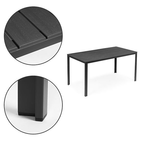 Garden Table for 6 People Polywood Terrace Furniture