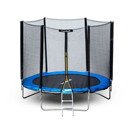 Garden Trampoline with External Net Diameter 10 ft 304-312 cm + Ladder