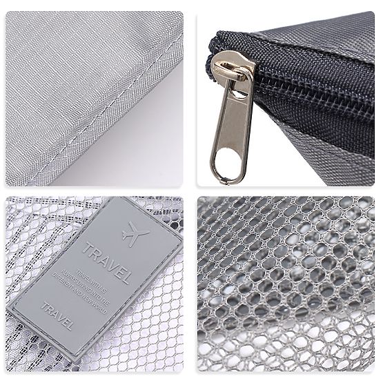 GAVIN Travel Organizer Set Grey