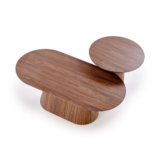 GISELA S walnut conference table (2p=1pc)