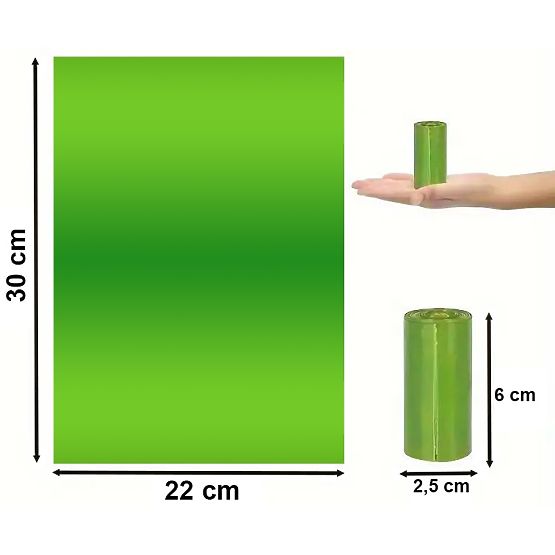 GIZMO Dog Waste Bags 400 Pieces