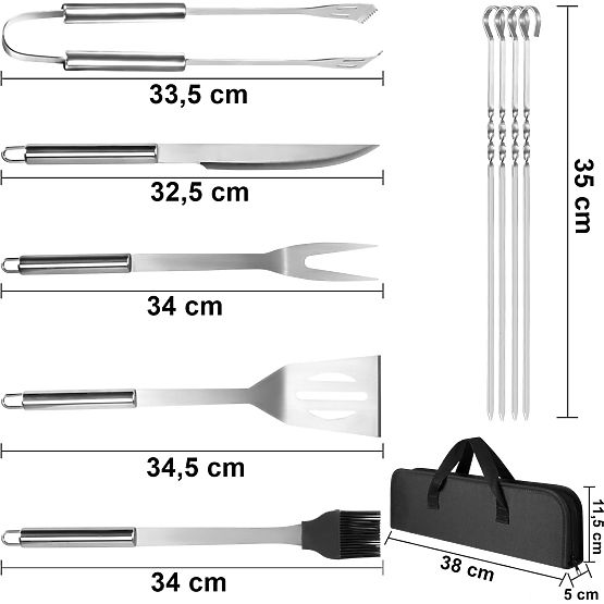Grill Accessories ISCO + Cover