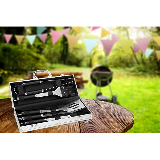 Grilling Accessories GAFAL 6-Piece Set with Case
