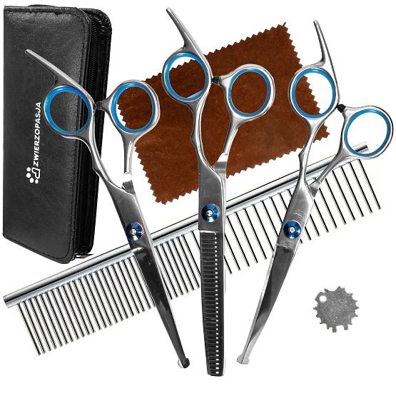 GROMMY Animal Scissors Set for Dogs and Cats