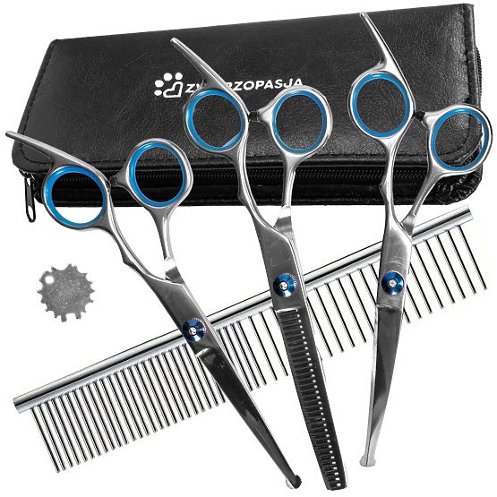 GROMMY Animal Scissors Set for Dogs and Cats