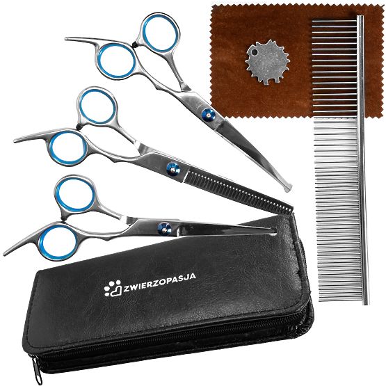 GROMMY Animal Scissors Set for Dogs and Cats