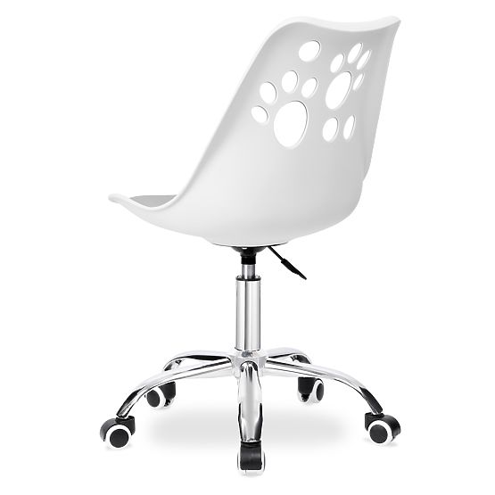Grover Swivel Chair White-Grey