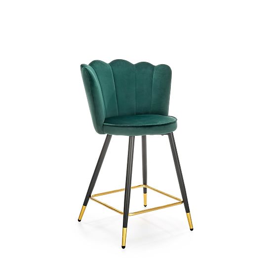H106 Bar Stool Dark Green (1p=2pcs)