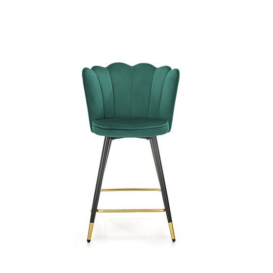 H106 Bar Stool Dark Green (1p=2pcs)