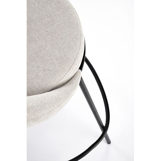 H118 Beige Bar Stool (1p=2pcs)