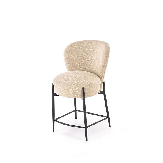 H126 Beige Bar Stool (1p=2 pcs)