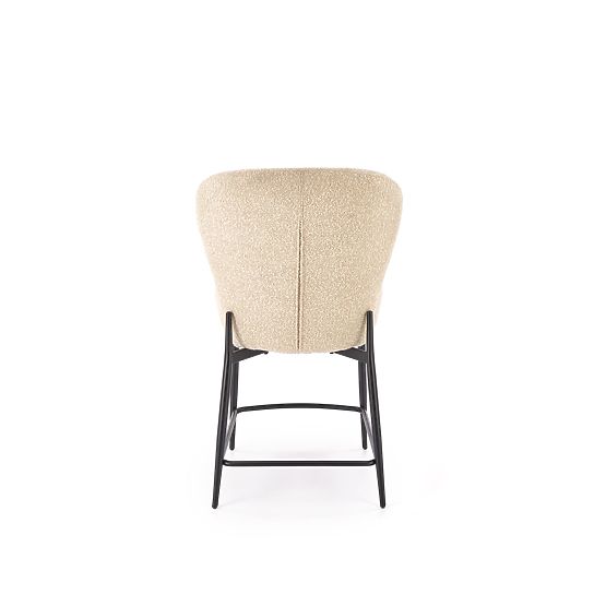 H126 Beige Bar Stool (1p=2 pcs)