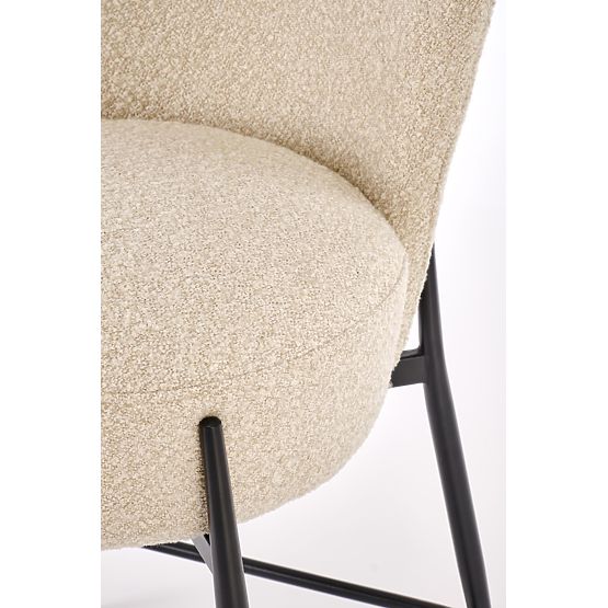 H126 Beige Bar Stool (1p=2 pcs)