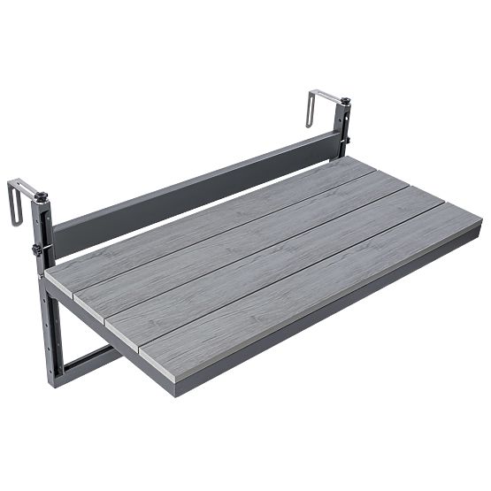 Hanging Balcony Table AGATTI STONEWOOD