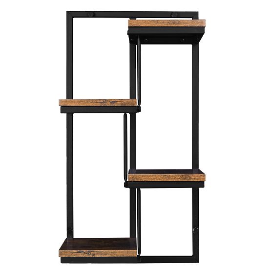 Hanging Black Planter Hagart Rustic Old Oak