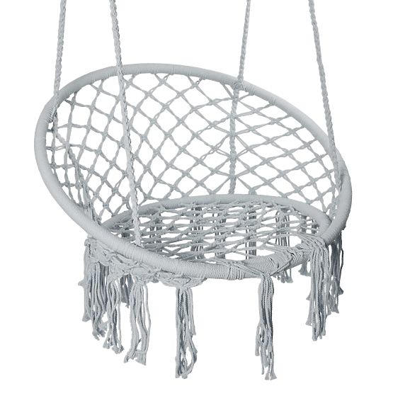 Hanging Chair Stork Nest TOGO Gray Cushions