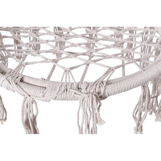 Hanging Chair Stork's Nest LAGOS Cream with Cushions