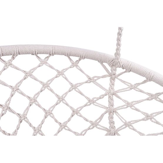 Hanging Chair Stork's Nest LAGOS Cream with Cushions