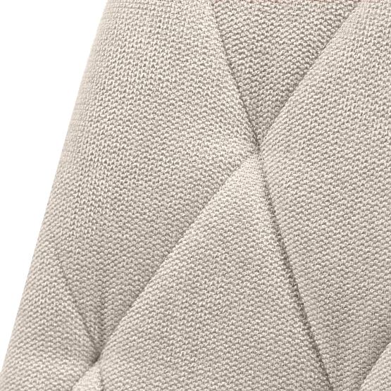 Hesta Chair, Beige/Black Legs