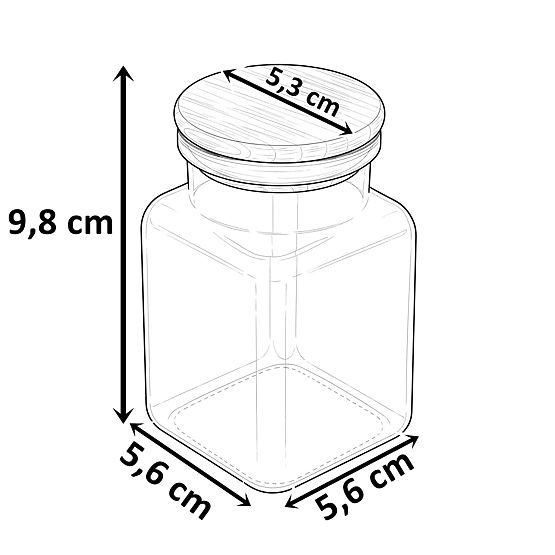 HIDALGO Spice Jars Set of 12