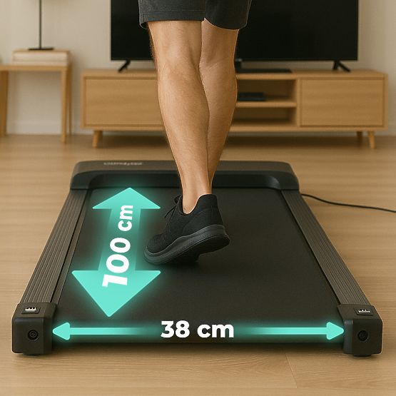 Home Electric Treadmill Walking Pad Under Desk 6 km/h ModernHome