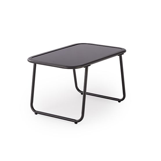 HUDSON, garden set (sofa, 2x armchair, table), gray / brown (1p=1set)