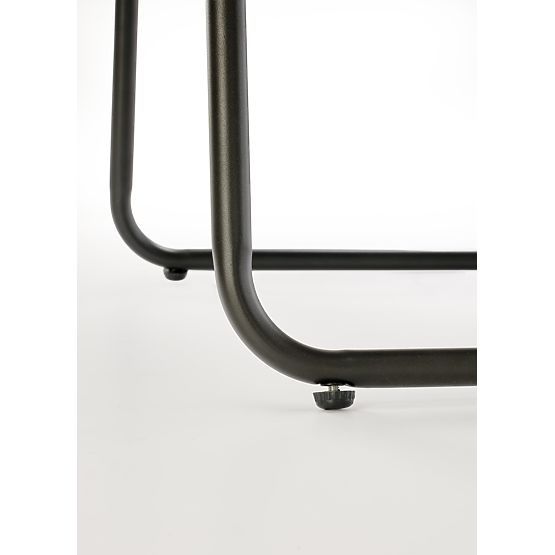 HUDSON, garden set (sofa, 2x armchair, table), gray / brown (1p=1set)