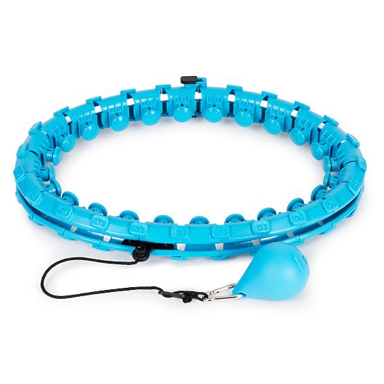 Hula Hoop with Massage Element and Additional Weight for Fitness Exercise