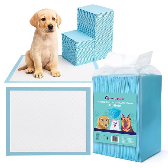 Hygienic Pads for Animals BARRY 60x90 100 pcs