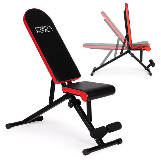 Incline Workout Bench with Adjustable Backrest