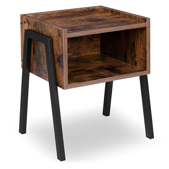 Industrial Loft Cabinet Skive Rustic Antique Oak