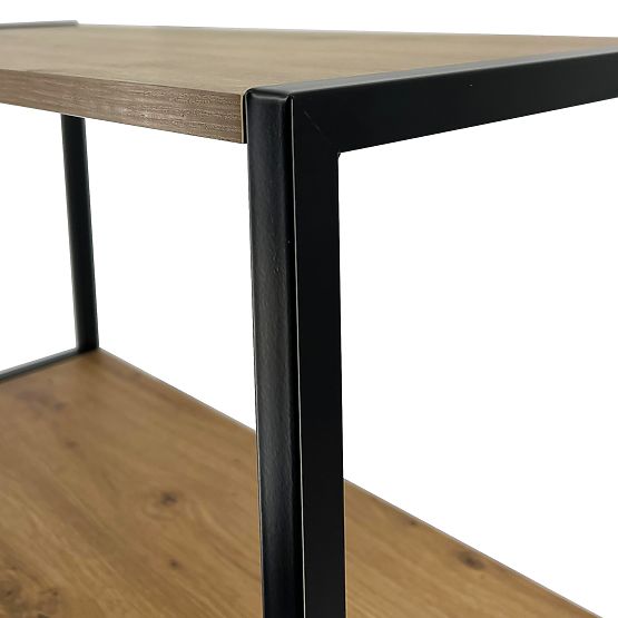 INDUSTRIAL SHELF 500 BLACK/OAK CRAFT
