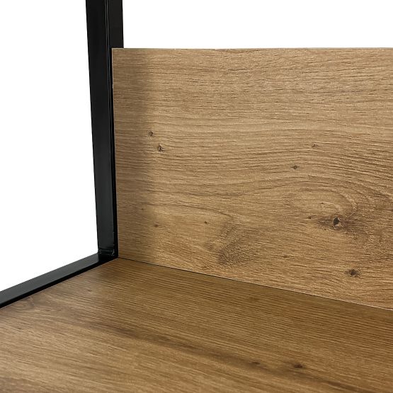 INDUSTRIAL SHELF 800 BLACK/ARTISAN OAK
