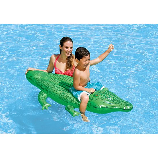 Inflatable Alligator Swimming Mattress 168 cm INTEX 58546