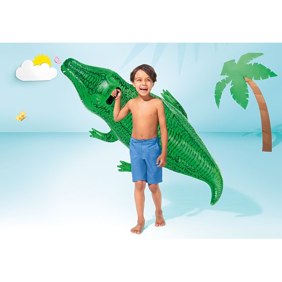 Inflatable Alligator Swimming Mattress 168 cm INTEX 58546