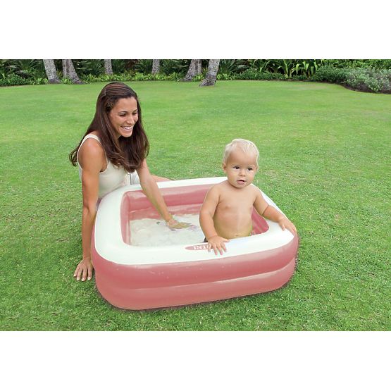 Inflatable Children's Pool 57100 Light Pink - INTEX