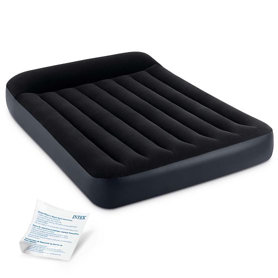 Inflatable Mattress for Two People 191x137x25 cm Bed with Backrest INTEX 64142