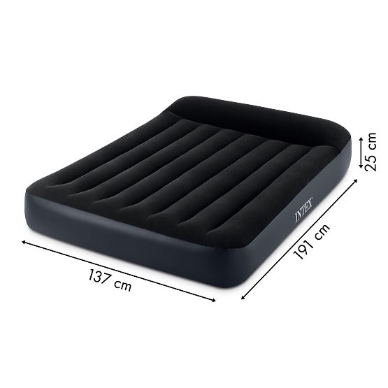 Inflatable Mattress with Pump Velour Intex 64148ND