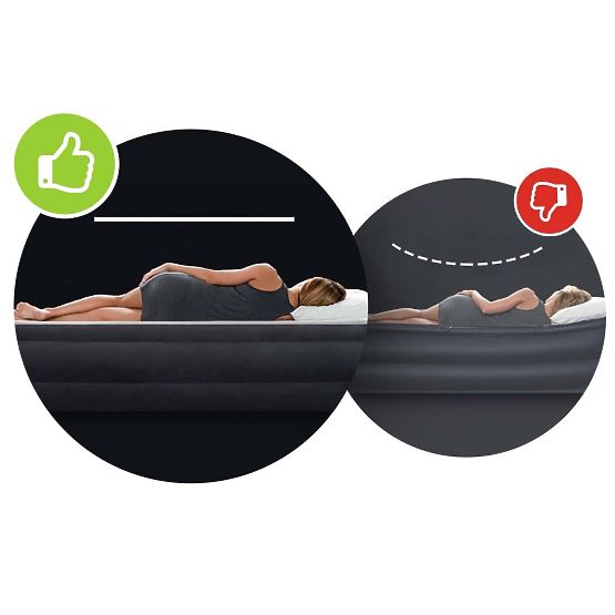 Inflatable Sleeping Mattress 203x152 cm Double Bed INTEX 64143