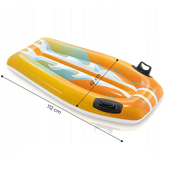 Inflatable Swimming Board with Handles for Children INTEX 58165 ORANGE