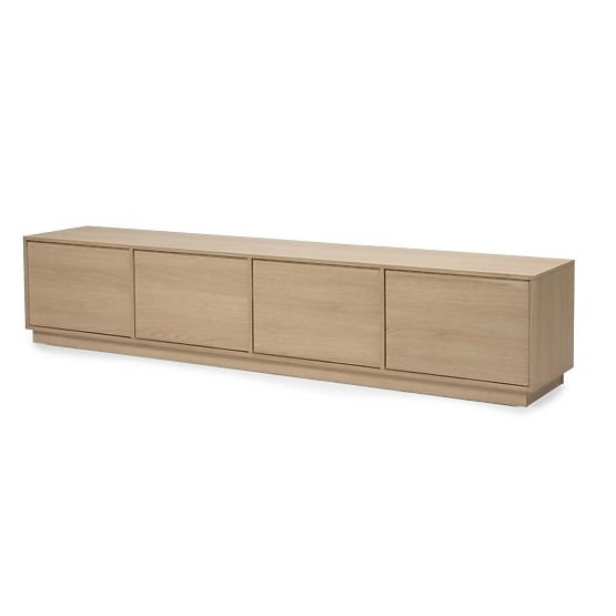 Japandi TV Cabinet in Lindberg Oak
