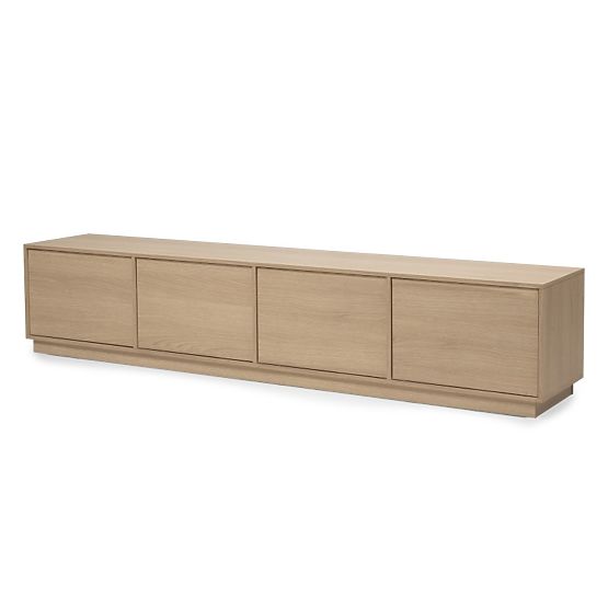 Japandi TV Cabinet in Lindberg Oak
