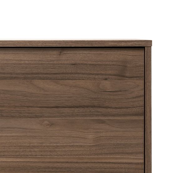 Japandi TV Cabinet in Royal Walnut