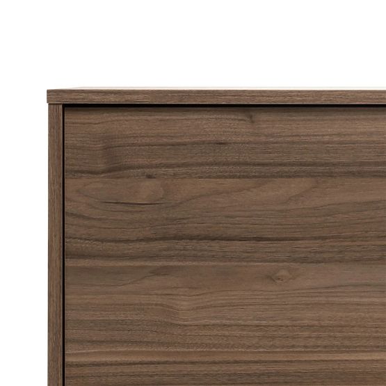 Japandi TV Cabinet in Royal Walnut