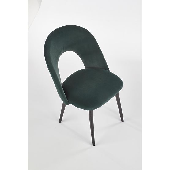 K384 Chair Dark Green / Black (1p=4pcs)